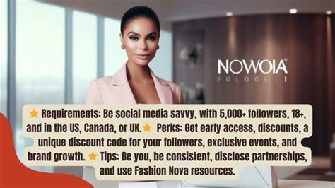 how do you become a fashion nova ambassador|Collab With Us